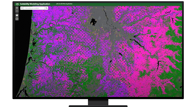 Una imagen de la pantalla de un ordenador que muestra un mapa de calor de color verde, rosa y morado