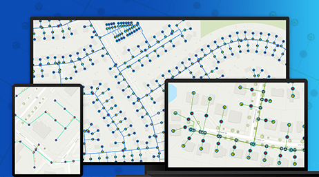Mapdashboard of outages and alerts